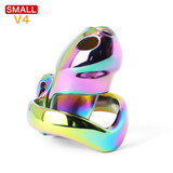 V4 Rainbow Steel Chastity Cage comparison | 3d-chastity
