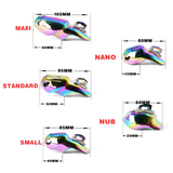 V4 Rainbow Steel Chastity Cage wearing | 3d-chastity