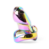 V4 Rainbow Steel Chastity Cage product photo 19 of | 3d-chastity