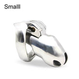 V4 Stainless Steel Chastity Cage wearing | 3d-chastity