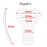 V6.0 FUFU Clip Chastity Cage size and shape | 3d-chastity
