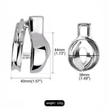 Vagina Shaped Chastity Cage lock and ring | 3d-chastity