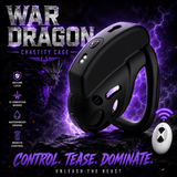 War Dragon Elite Vibrating Chastity Cage