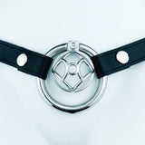 No Escape Chastity Cage with Belt front | 3d-chastity