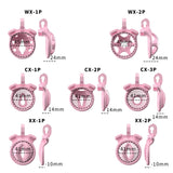 Sissy Cage with Wearable Chastity Cage side | 3d-chastity