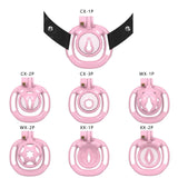 Sissy Cage with Wearable Chastity Cage lock and ring | 3d-chastity