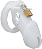 CB6000 Silicone Chastity Cage White main product | 3d-chastity