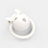 White Rabbit CB Chastity Cage wearing | 3d-chastity