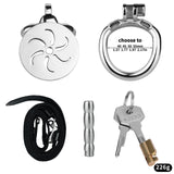 Wind and Fire Wheel Flat Chastity Lock comparison | 3d-chastity