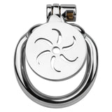 Wind and Fire Wheel Flat Chastity Lock main product | 3d-chastity
