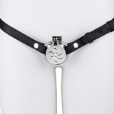 Wind and Fire Wheel Flat Chastity Lock material finish close | 3d-chastity