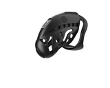Wireless Remote Control Electric Shock Chastity Cage material finish close | 3d-chastity