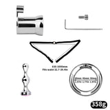 WrenchLock Negative Chastity Cage product photo 14 of | 3d-chastity