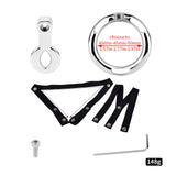 Zeus' Eye Flat Chastity Cage product photo 11 of | 3d-chastity
