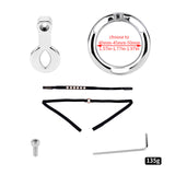 Zeus' Eye Flat Chastity Cage product photo 12 of | 3d-chastity