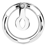 Zeus' Eye Flat Chastity Cage side | 3d-chastity
